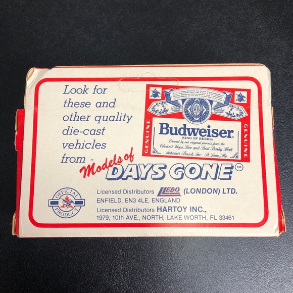 Budweiser truck Vintage 1979 by Lledo (England) - Picture 3 of 4